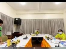 နေပြည်တော်မှ အစည်းအဝေးတက်ရောက်သူများ